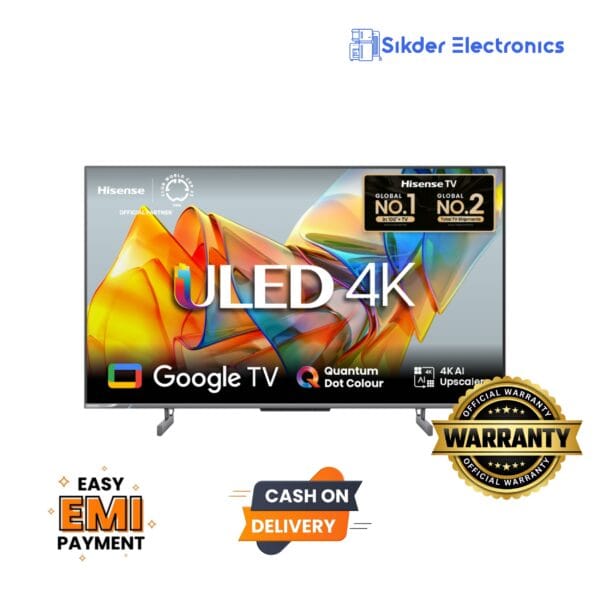 Hisense 43" 43U6F3 4K ULED Google TV-best price in Bangladesh